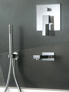 Blandebatteri, Dusj, Toalett 