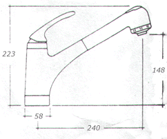 Baderomstilbeh�r, Kj�kkenbatteri, Dusj 