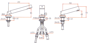 Lineabeta Linea Dusjbatteri