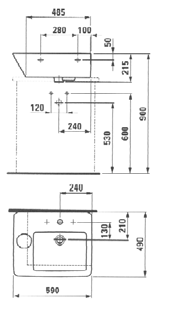 Laufen Alessi Dot Servanter