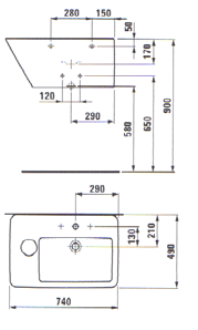 Laufen Alessi Dot Servanter