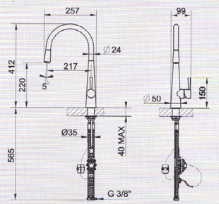 Baderomstilbeh�r, Kj�kkenbatteri, Dusj 