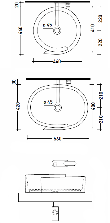 Flaminia Roll Servanter