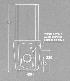 Galassia SA02 Toalett