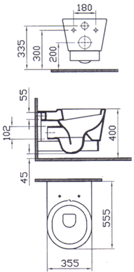 Vitra Sense Toalett